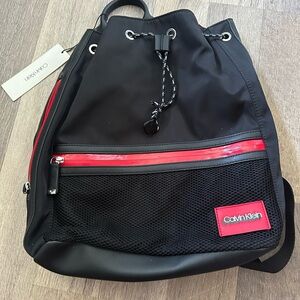 Calvin Klein Black BackPack